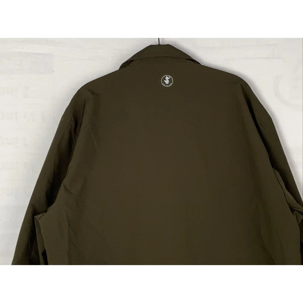 Save The Duck Parka‎ Jacket Women 2XL Olive Recycled Polyester Pro-Tech